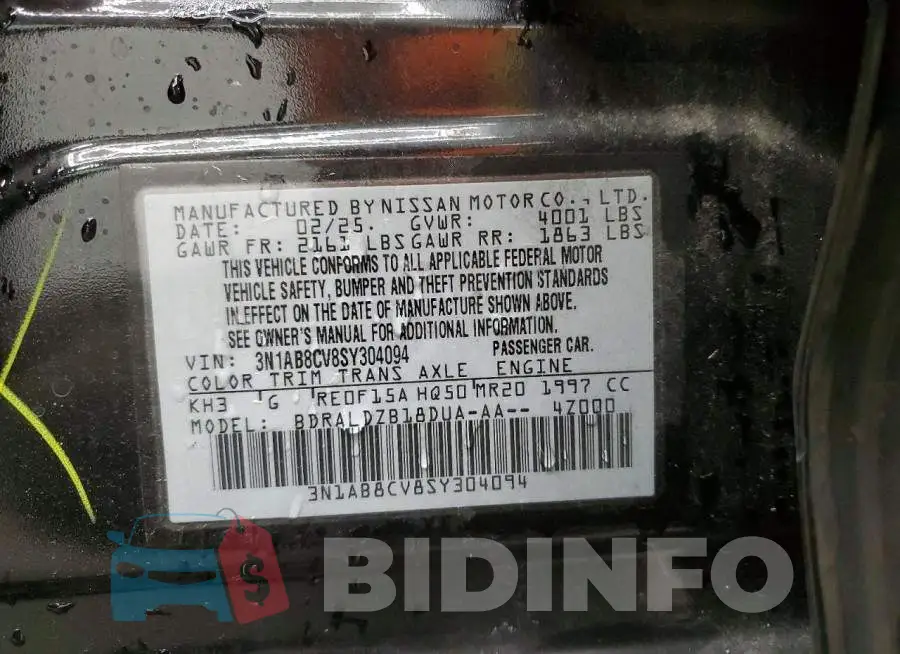 3N1AB8CV8SY304094 Photo# 12