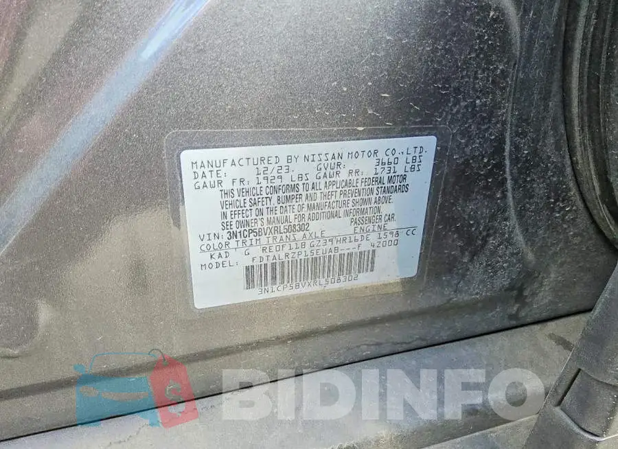 3N1CP5BVXRL508302 Photo# 13