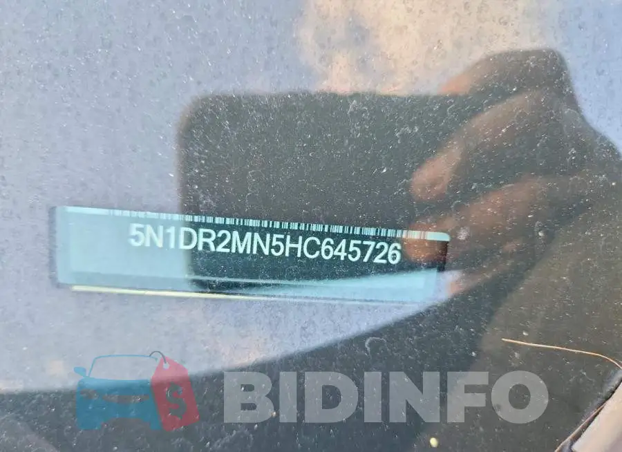 5N1DR2MN5HC645726 Photo# 13