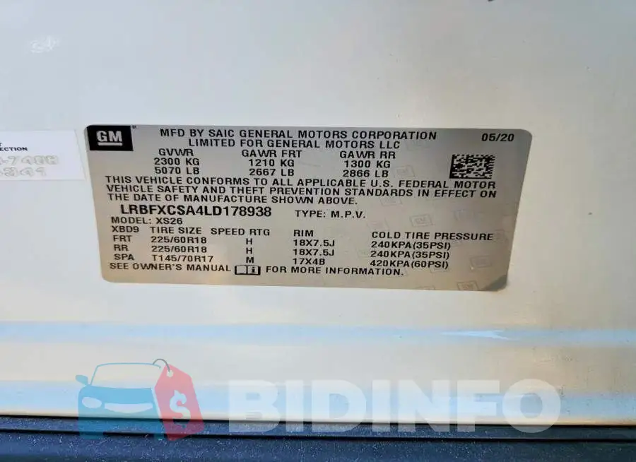 LRBFXCSA4LD178938 Photo# 13