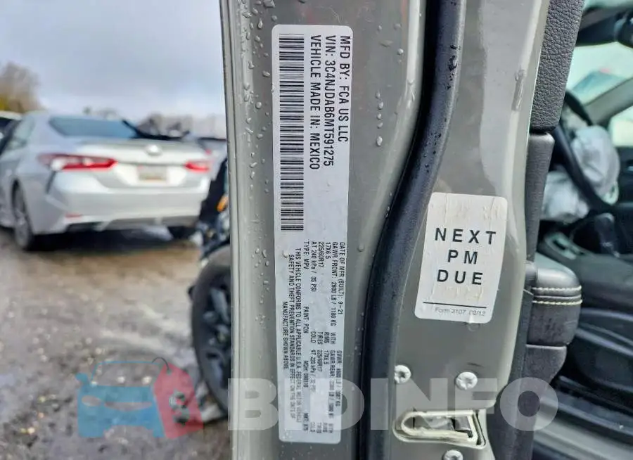 3C4NJDAB6MT591275 Photo# 13