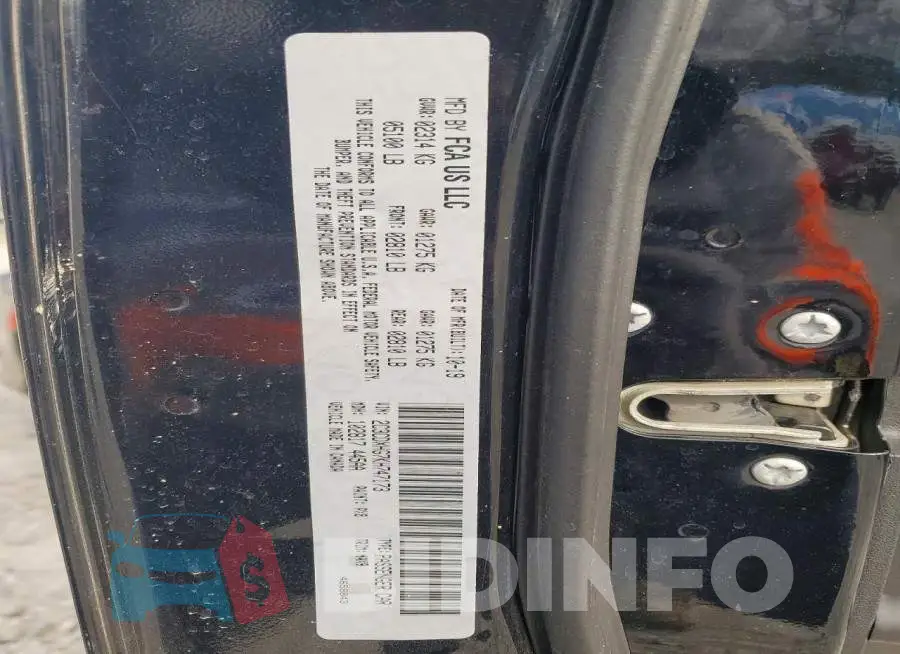 2C3CDXHG7KH747173 Photo# 12