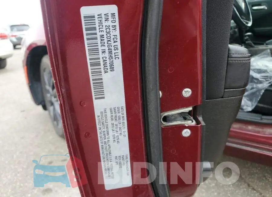 2C3CDXJG4MH570689 Photo# 12
