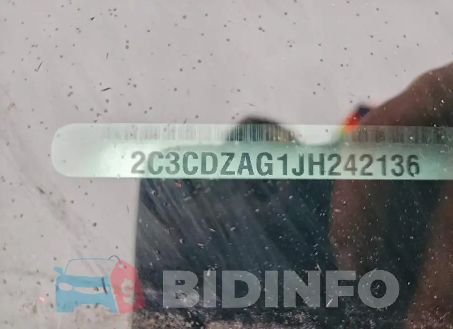 2C3CDZAG1JH242136 Photo# 13