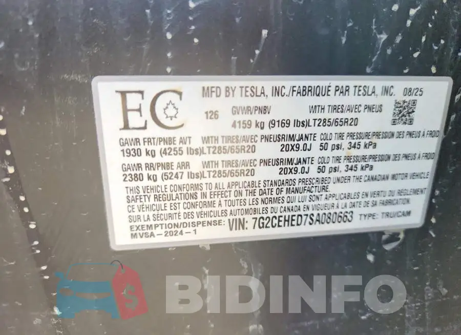 7G2CEHED7SA080663 Photo# 13
