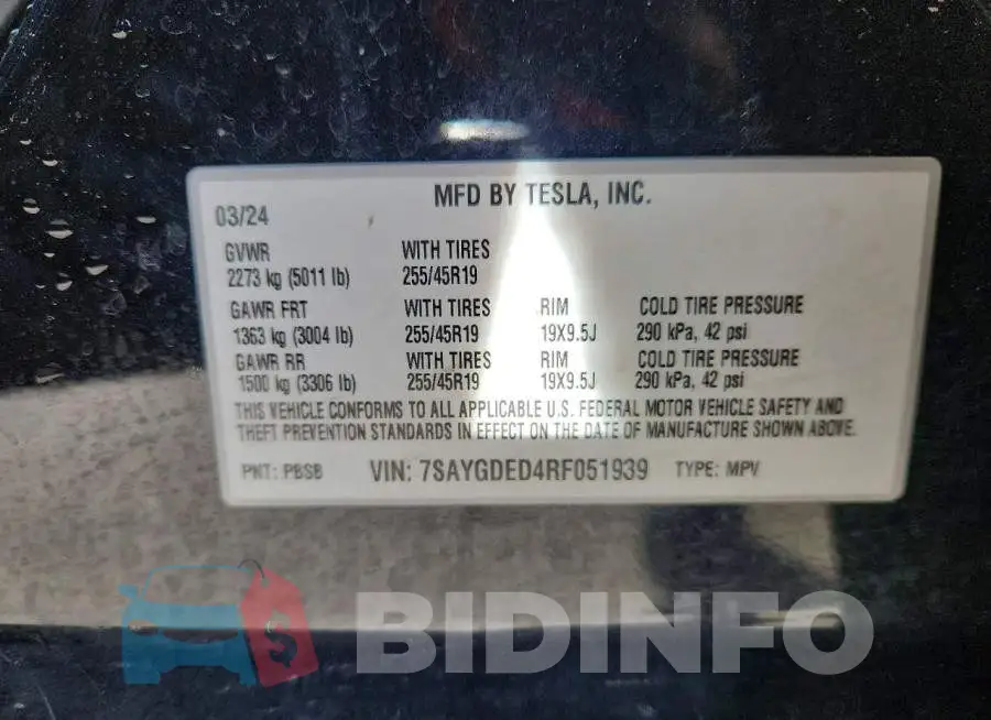 7SAYGDED4RF051939 Photo# 12