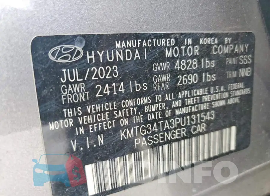 KMTG34TA3PU131543 Photo# 12