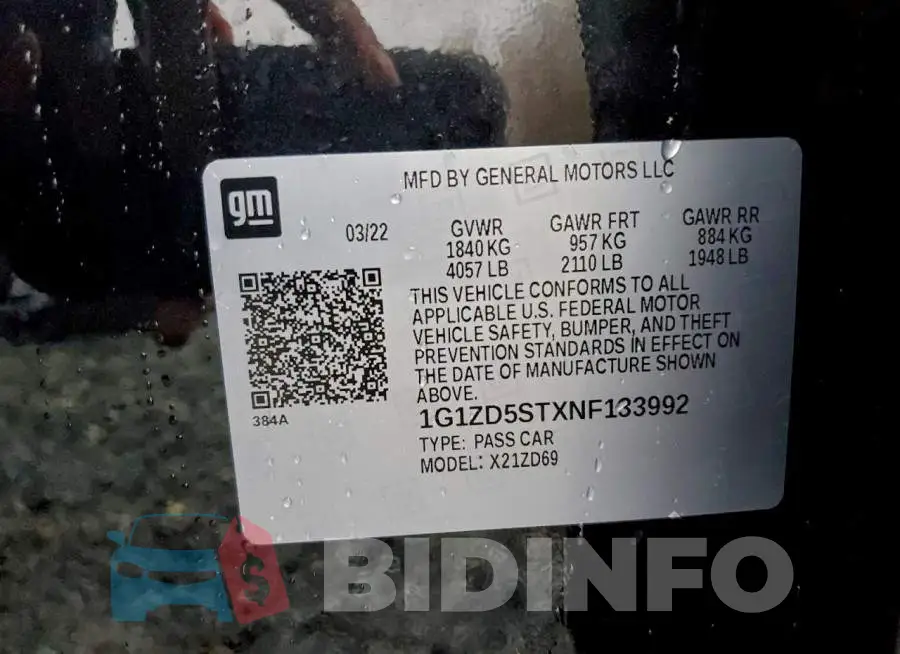 1G1ZD5STXNF133992 Photo# 13