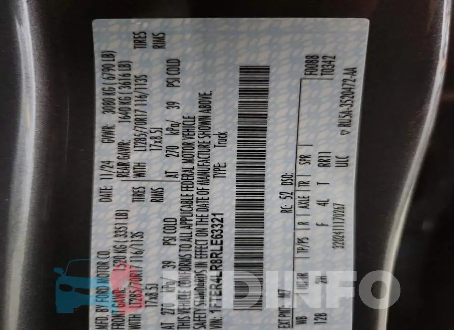 1FTER4LR8RLE63321 Photo# 12