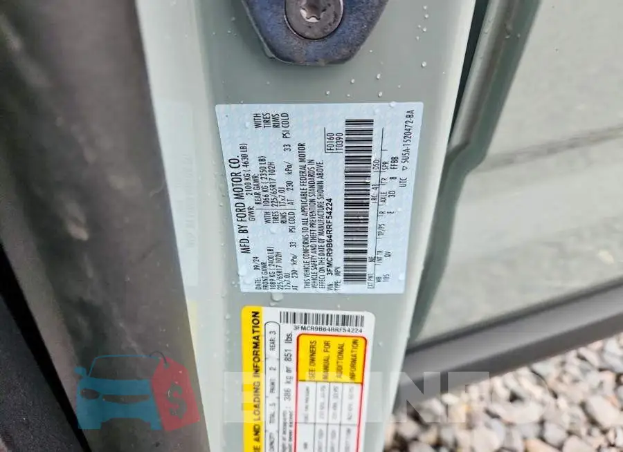 3FMCR9B64RRF54224 Photo# 12