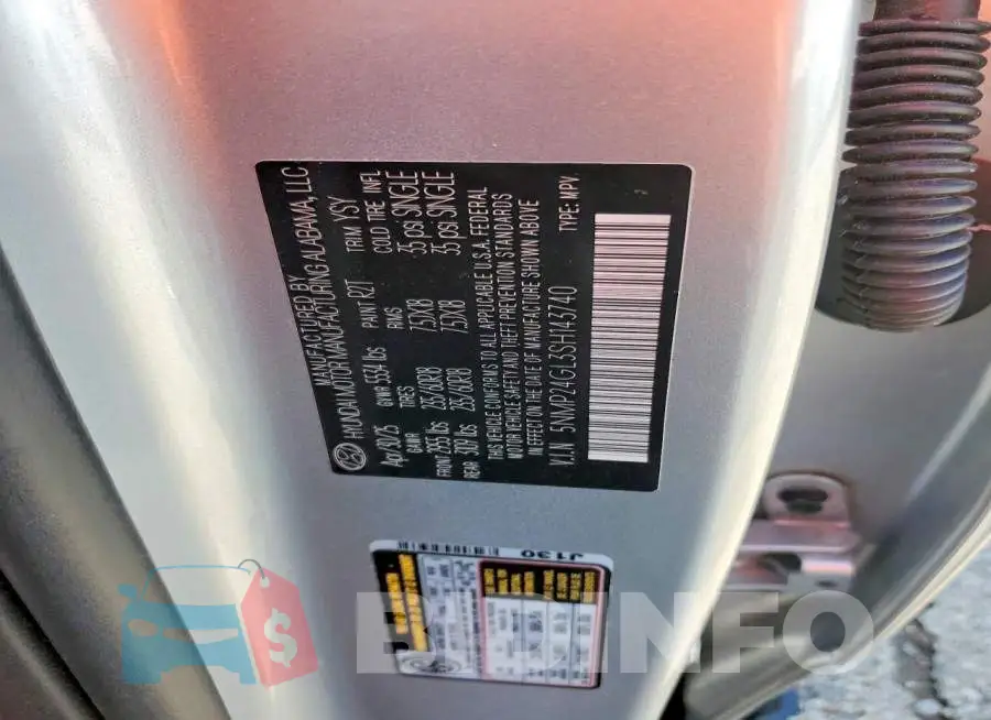 5NMP24GL3SH143740 Photo# 14
