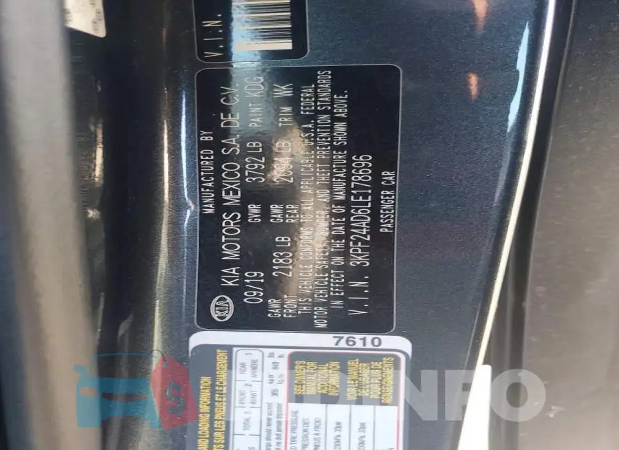 3KPF24AD6LE178696 Photo# 13
