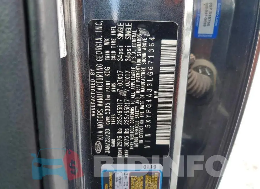 5XYPG4A33LG671364 Photo# 12
