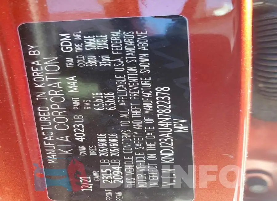 KNDJ23AU4N7822378 Photo# 13
