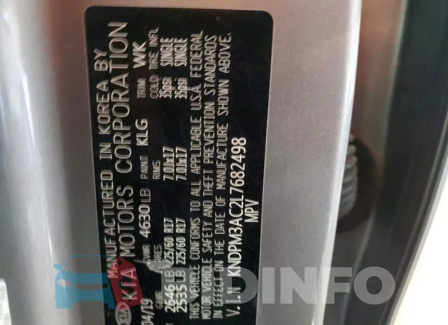 KNDPM3AC2L7682498 Photo# 13