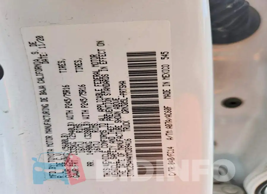 3TMCZ5AN4MM389416 Photo# 13