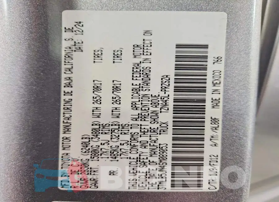 3TMLB5JN4SM089053 Photo# 13