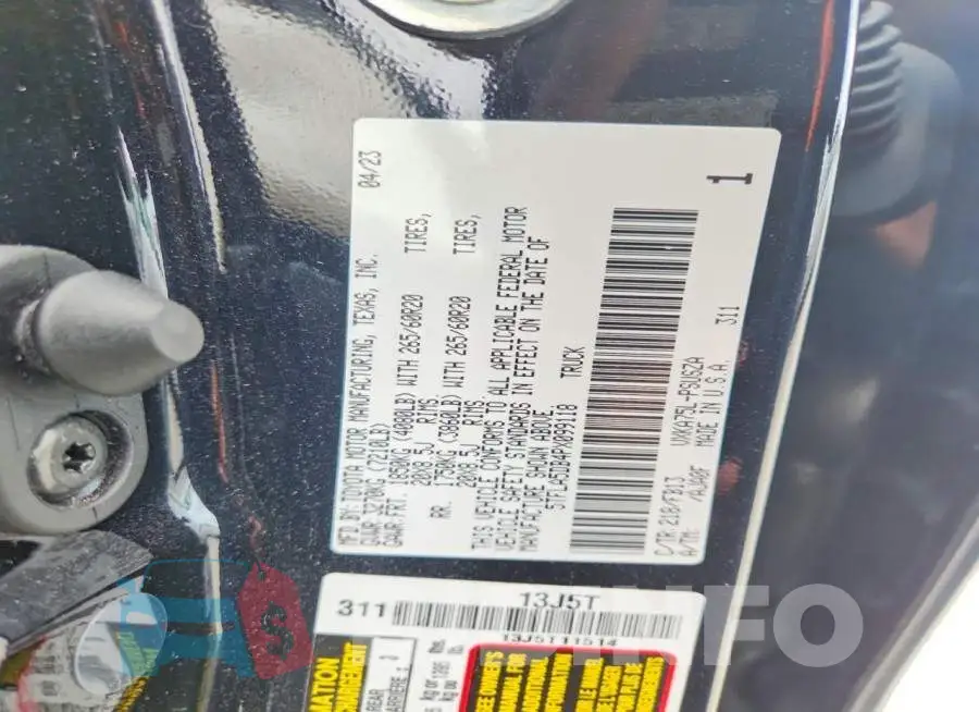 5TFLA5DB4PX099118 Photo# 12