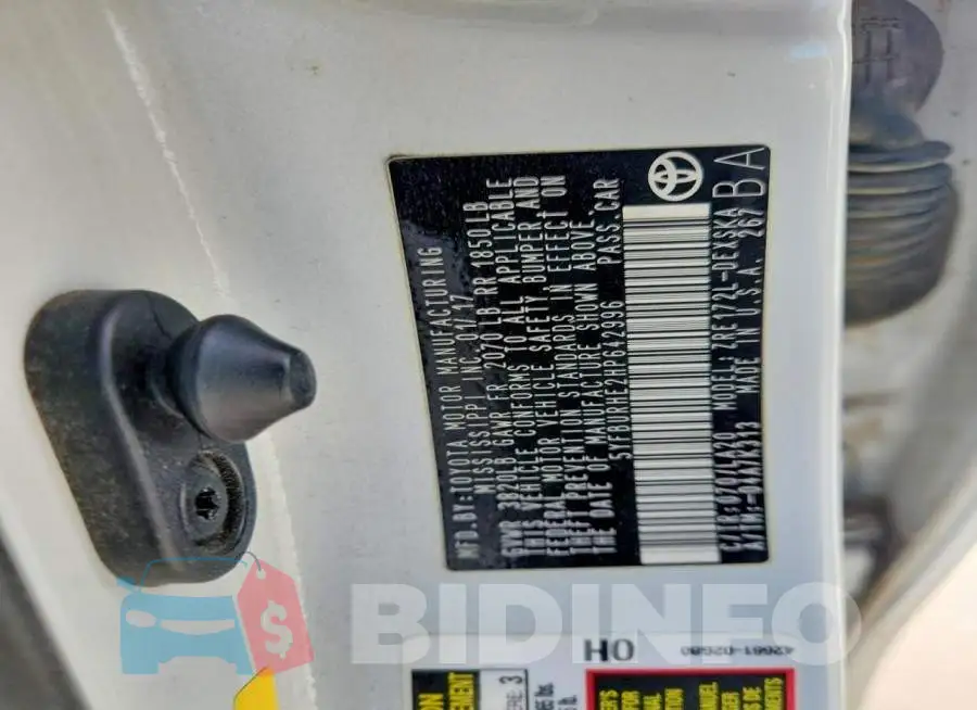 5YFBURHE2HP642996 Photo# 12
