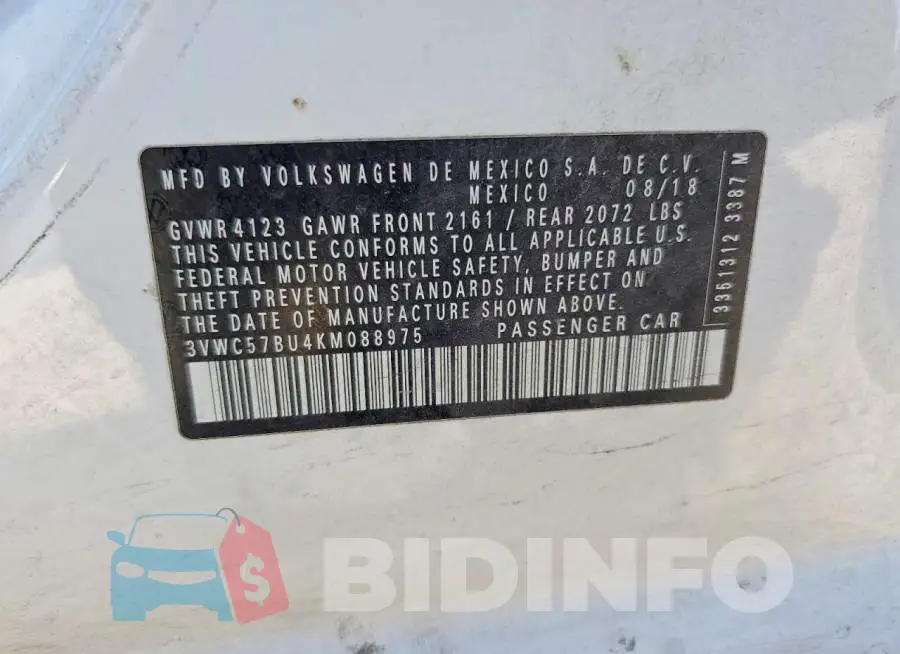 3VWC57BU4KM088975 Photo# 13