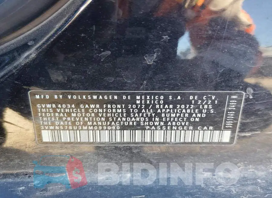 3VWN57BU3MM099090 Photo# 13
