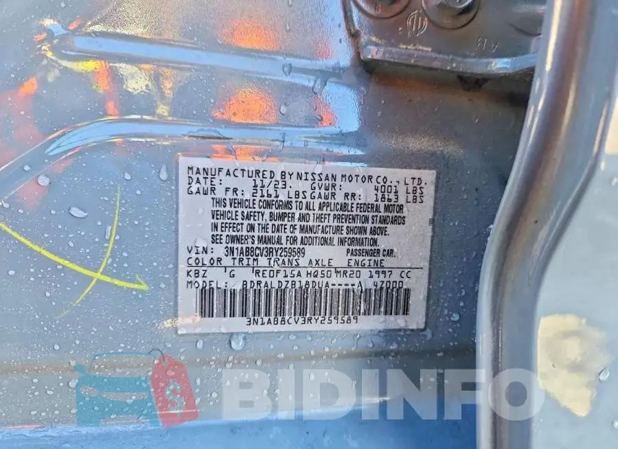 3N1AB8CV3RY259589 Photo# 12