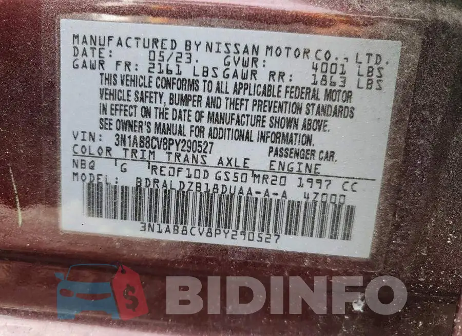 3N1AB8CV8PY290527 Photo# 12