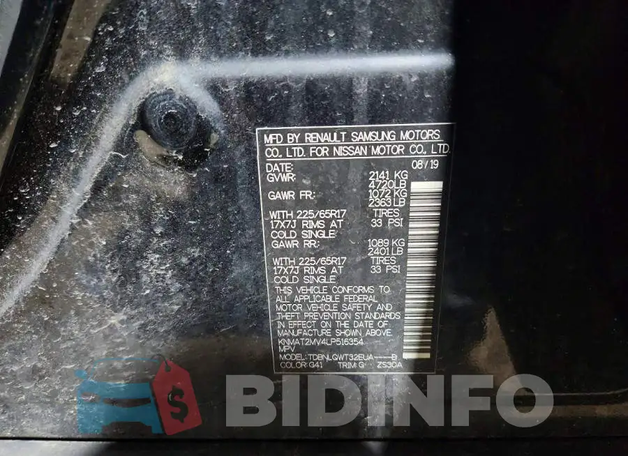 KNMAT2MV4LP516354 Photo# 12