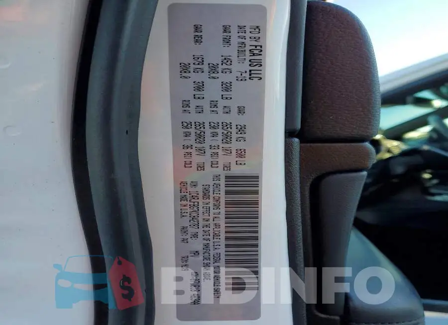 1C4RJFBG7KC842787 Photo# 13
