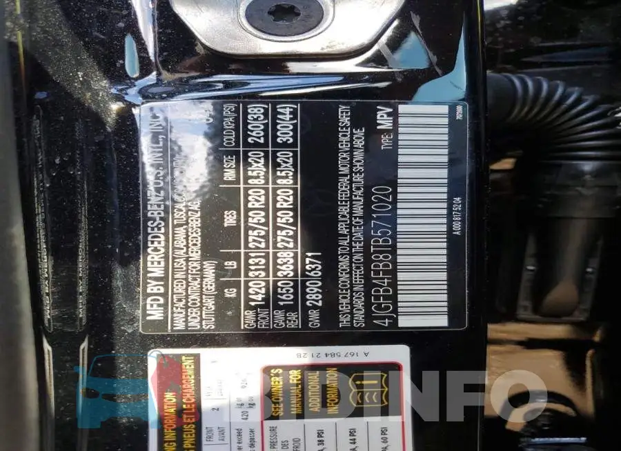 4JGFB4FB8TB571020 Photo# 13