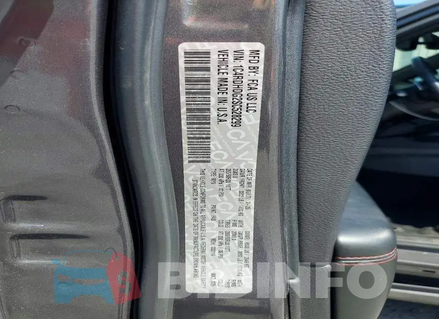 1C4RDHDG2SC528299 Photo# 14