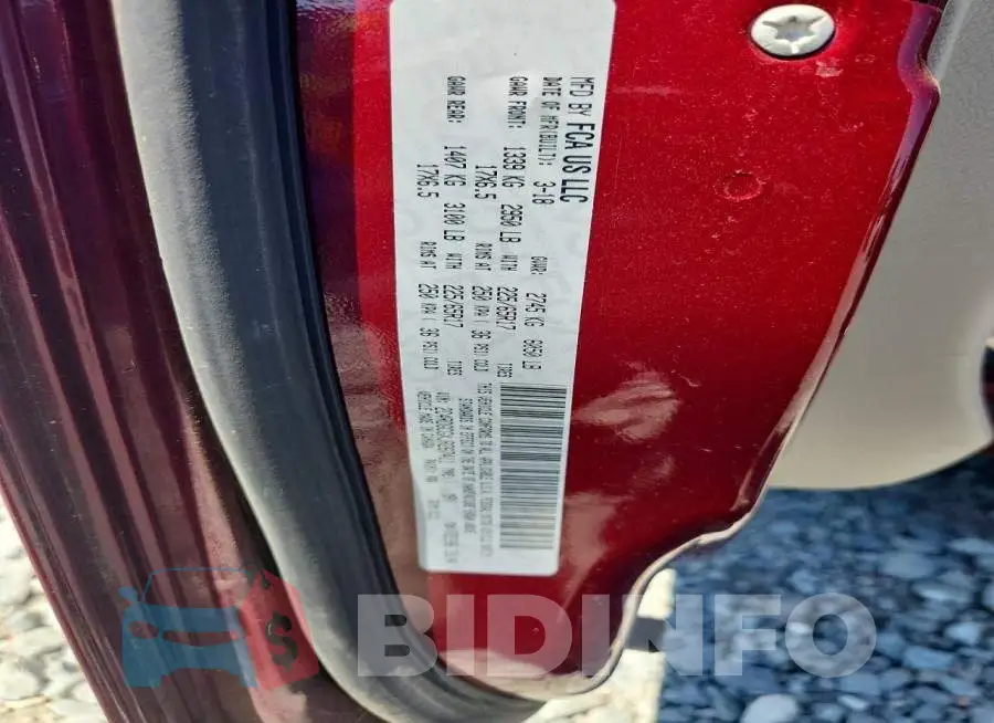 2C4RDGCGXJR267411 Photo# 13