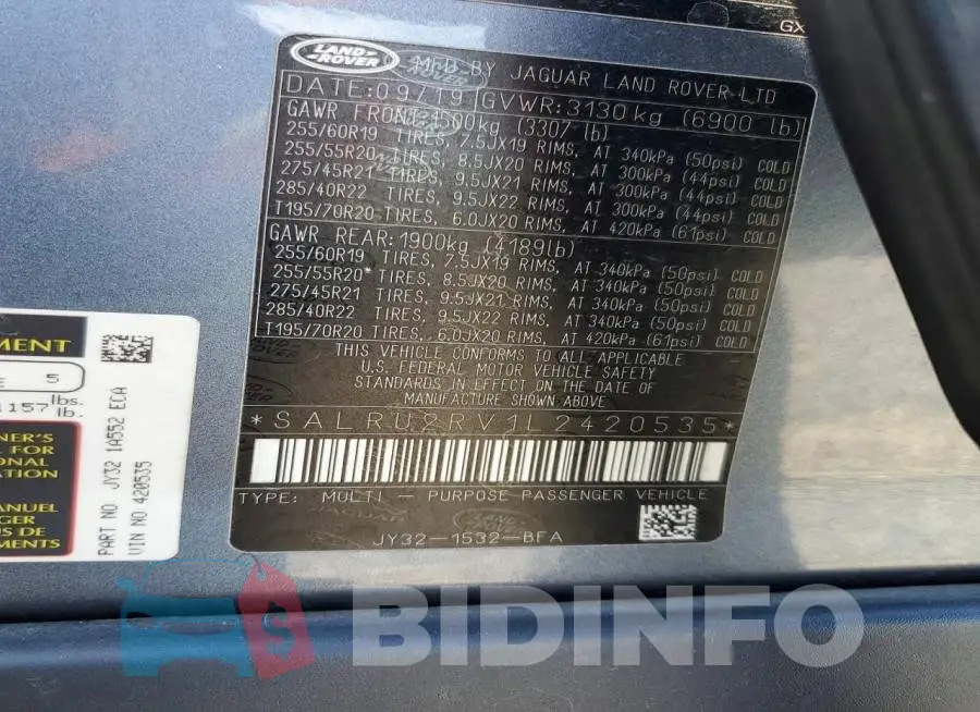 SALRU2RV1L2420535 Photo# 12