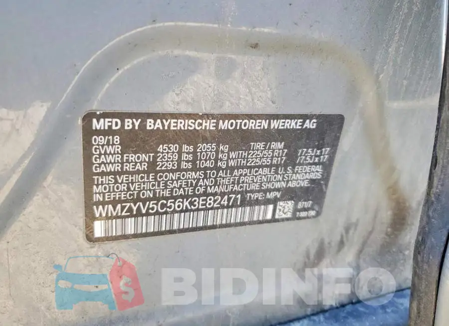 WMZYV5C56K3E82471 Photo# 12