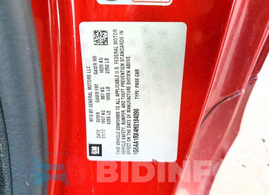 1G6AA1RX4H0184090 Photo# 12