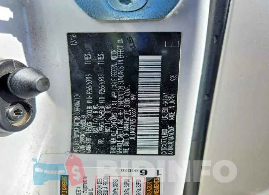 JTJJM7FX7H5163536 Photo# 13
