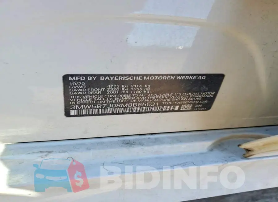 3MW5R7J08M8B65631 Photo# 12