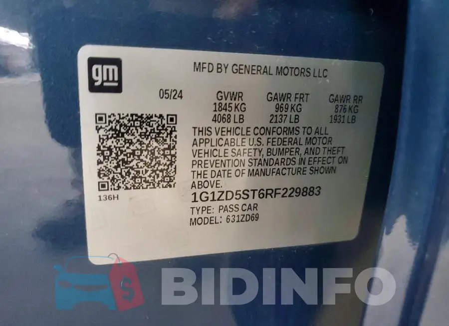 1G1ZD5ST6RF229883 Photo# 12