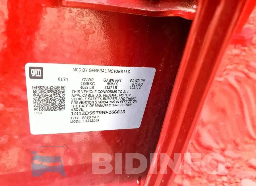 1G1ZD5ST9RF166813 Photo# 13