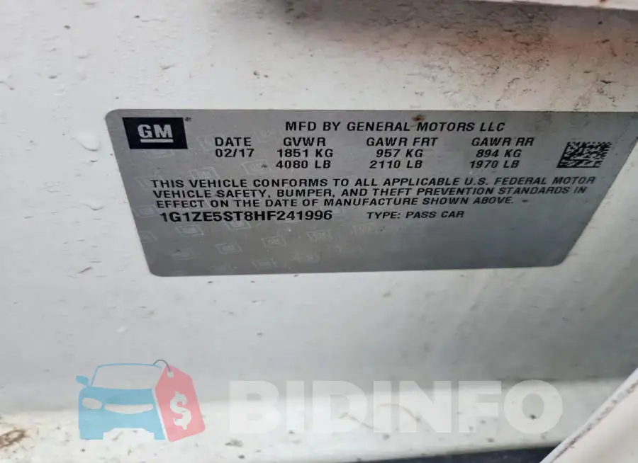 1G1ZE5ST8HF241996 Photo# 12