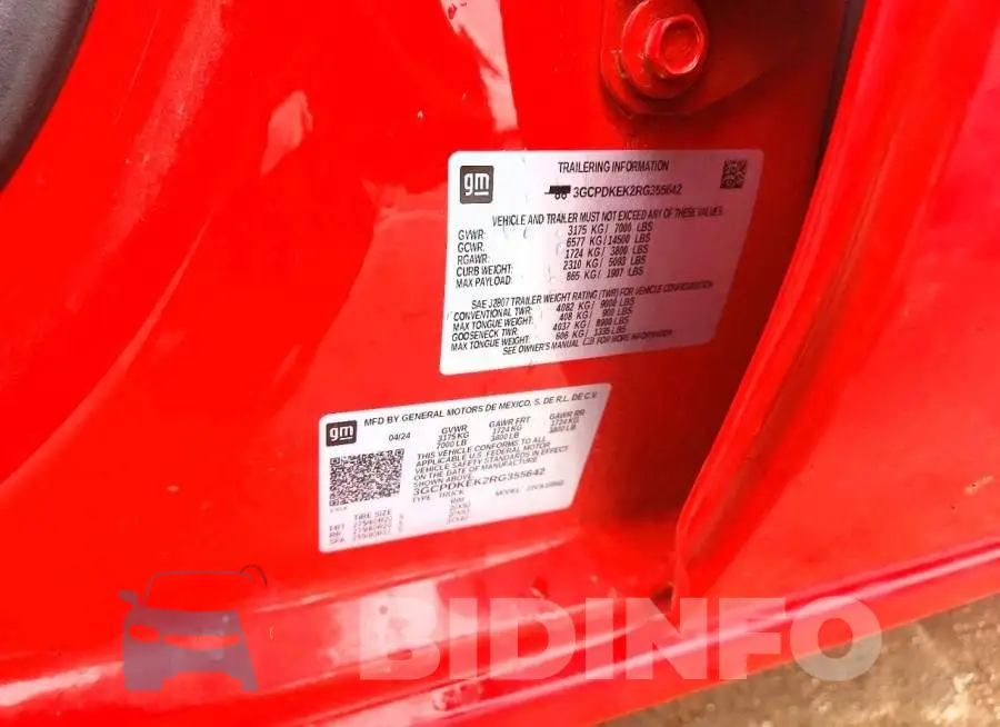 3GCPDKEK2RG355642 Photo# 13