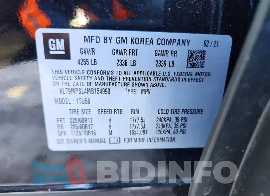 KL79MPSL4MB154990 Photo# 12