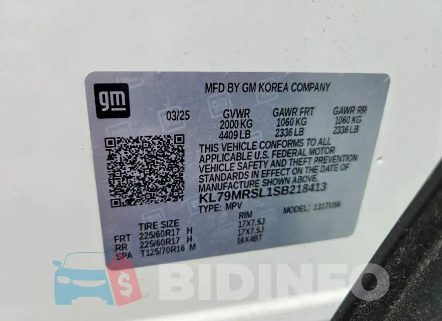 KL79MRSL1SB218413 Photo# 14
