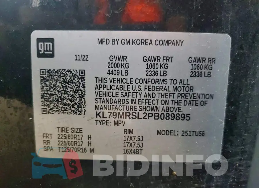 KL79MRSL2PB089895 Photo# 12