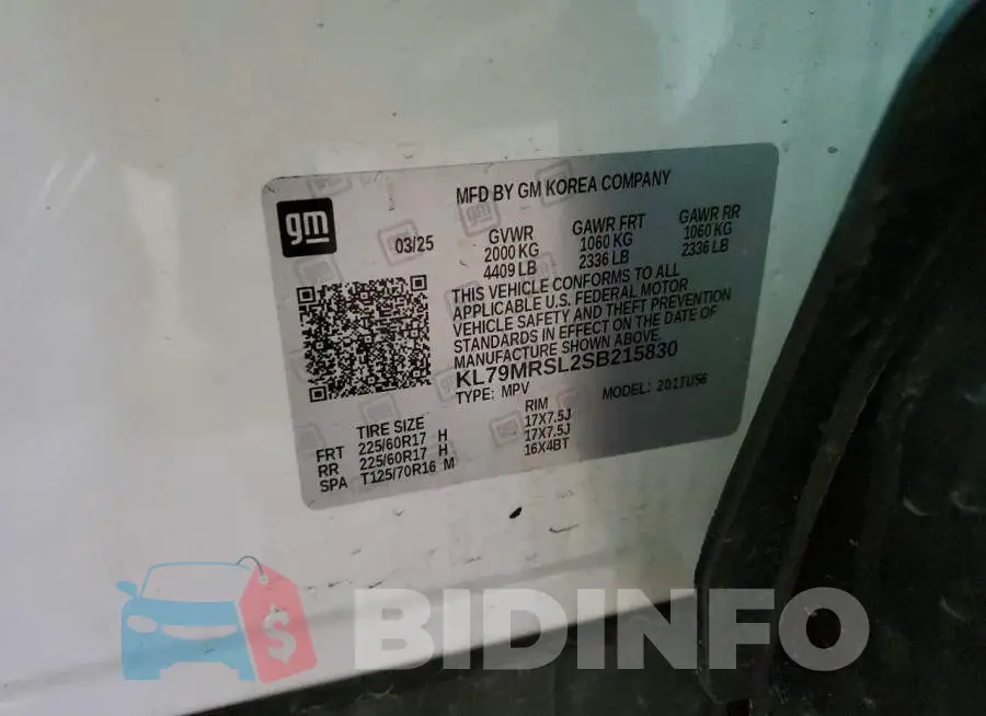 KL79MRSL2SB215830 Photo# 14