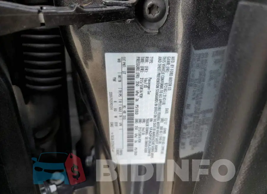 1FADP3F2XJL239813 Photo# 12