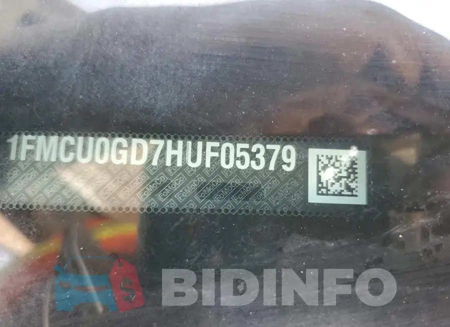 1FMCU0GD7HUF05379 Photo# 14