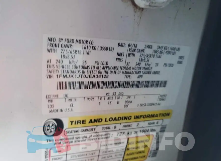 1FMJK1JT0JEA34128 Photo# 13
