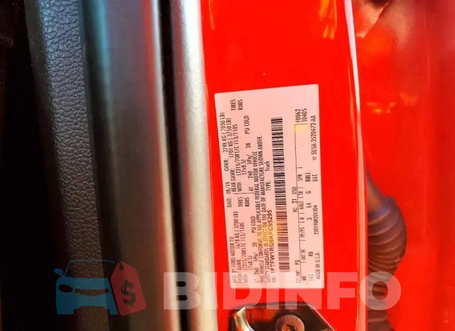 1FTFW1RG6KFC95295 Photo# 12