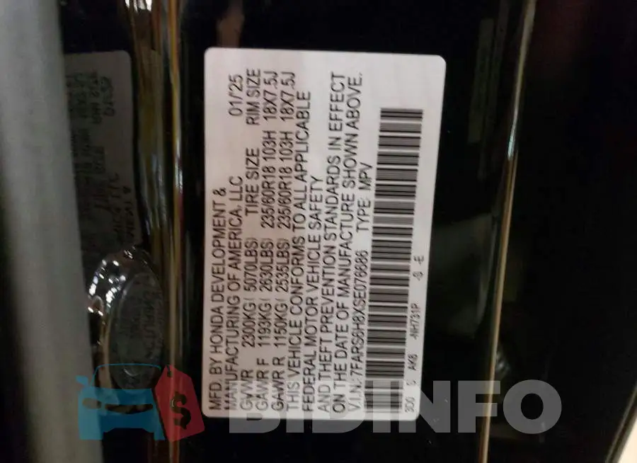 7FARS6H8XSE076686 Photo# 14